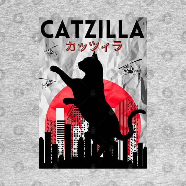 Catzilla by Prossori